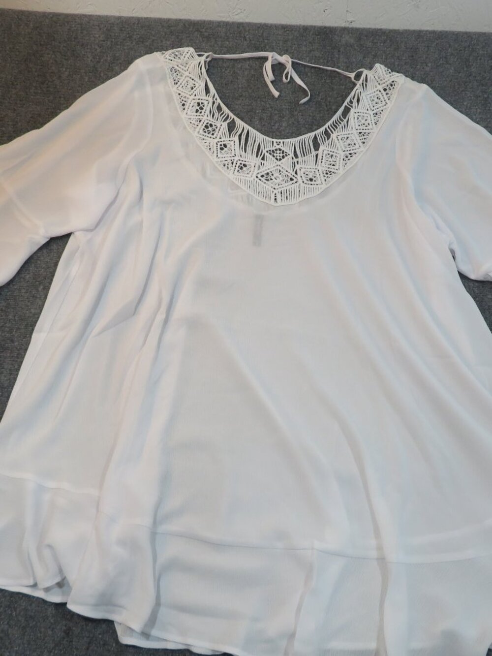 Torrid White Swim Cover UP (0025)